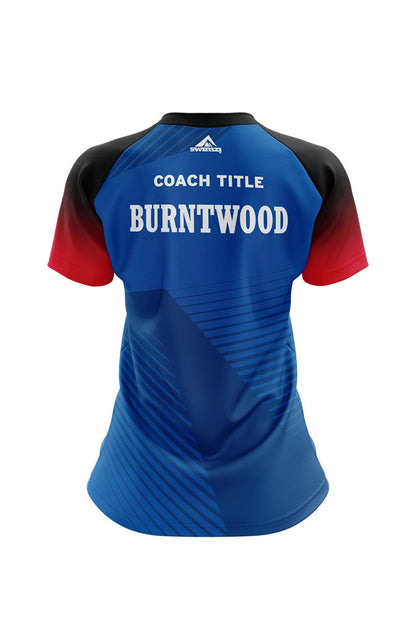 Burntwood SC Adult Female Coach Shirt - V-Neck image 1