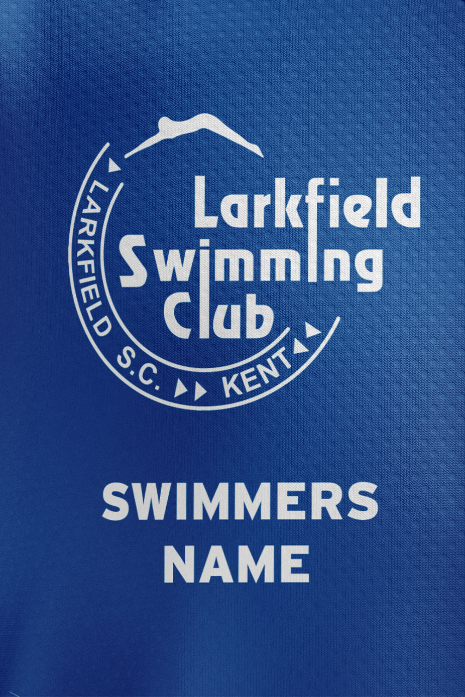Larkfield Swimming Club Adult Unisex Club Shirt - V-Neck image 2
