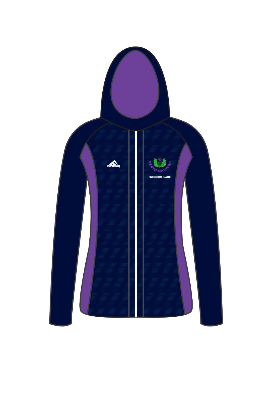 Perth Masters Kids Female Zipped Performance Hoodie image 0