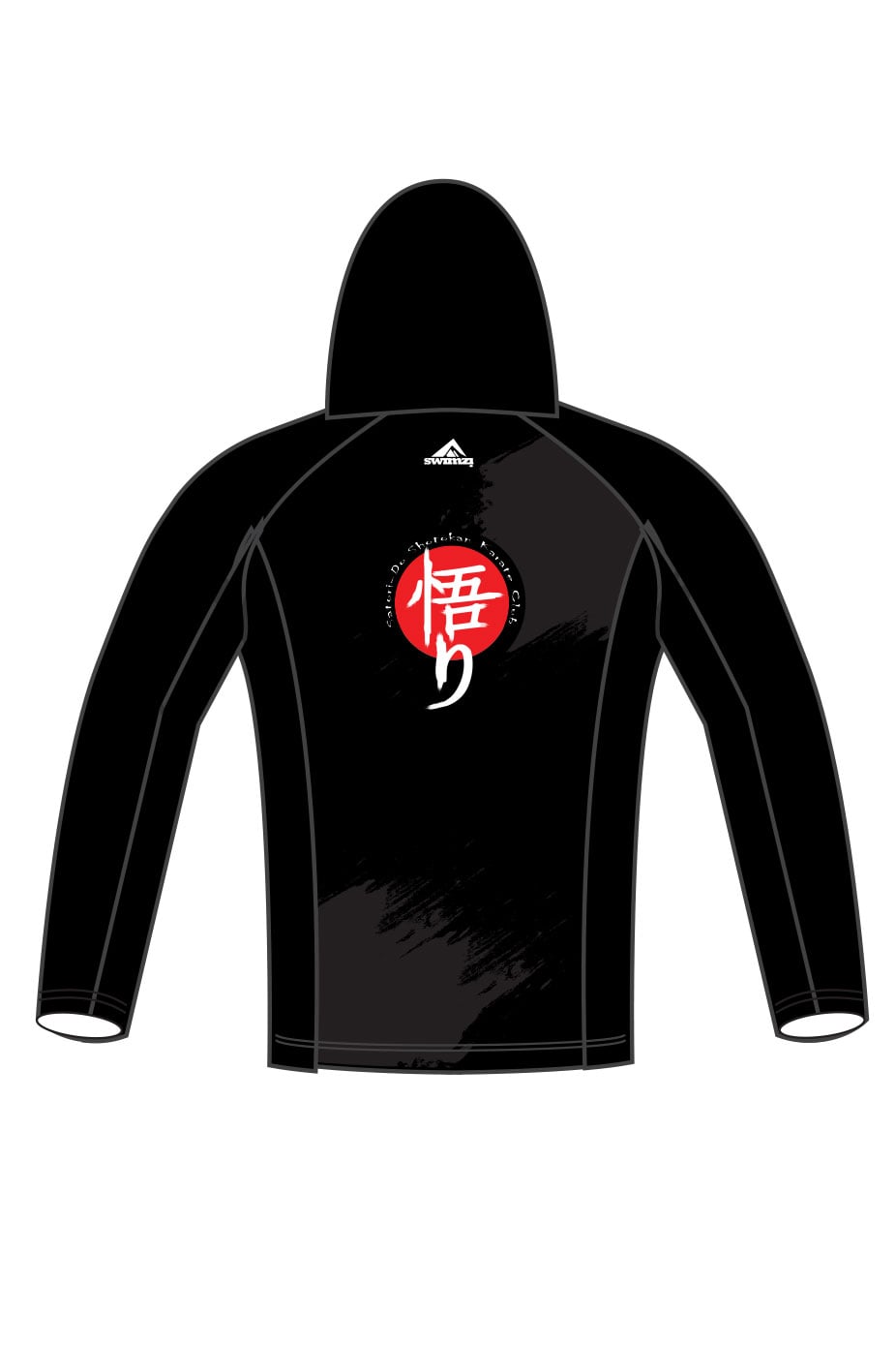 Satori-Do Karate Club Adult Unisex Zipped Performance Hoodie image 1