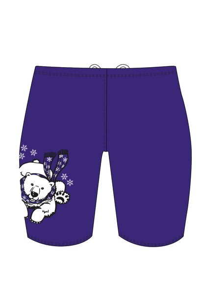 Polar Bear Challenge Adult Male Polar Bear Jammers - Purple image 1