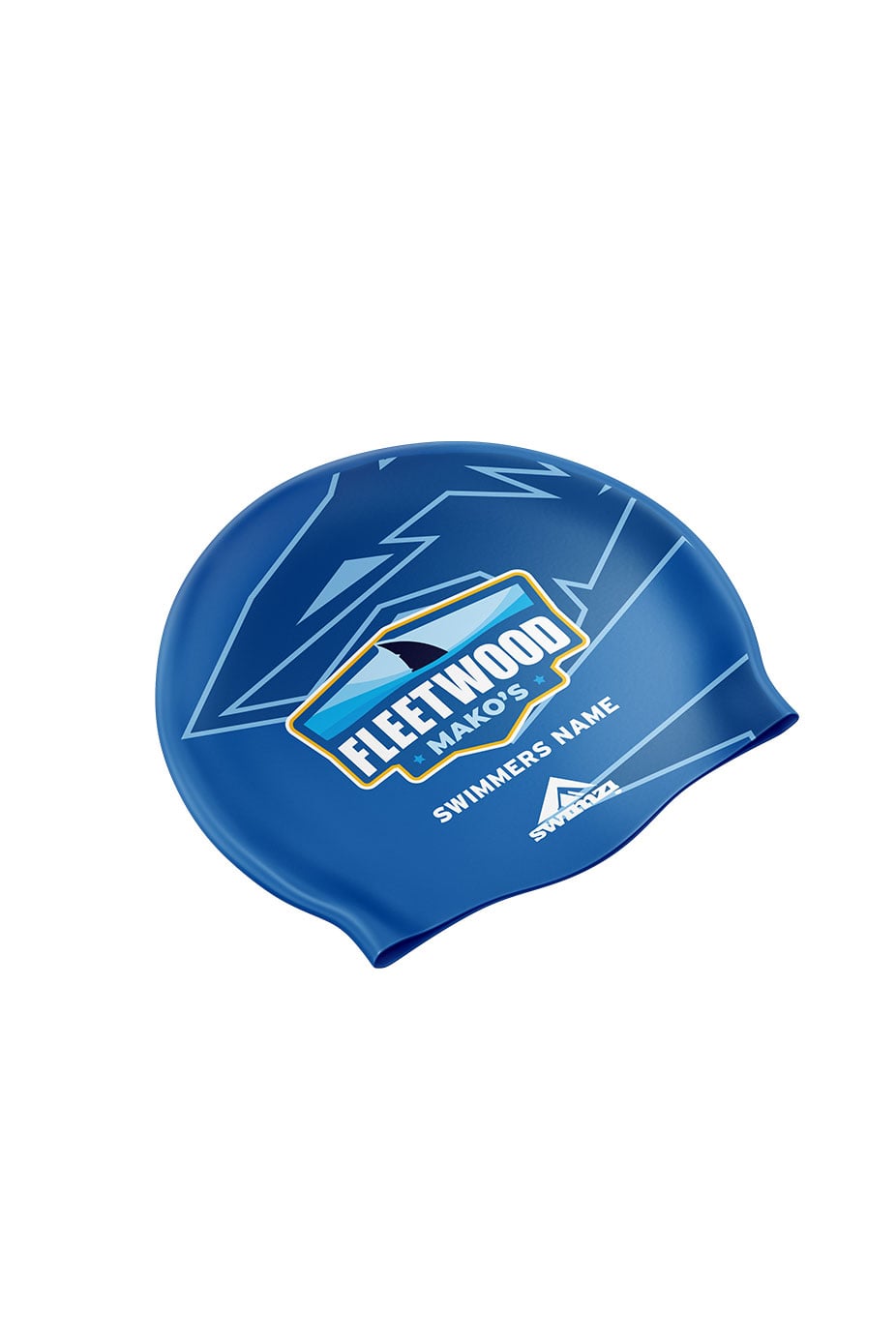 Unisex Club Swim Cap - Silicone Suede image 0