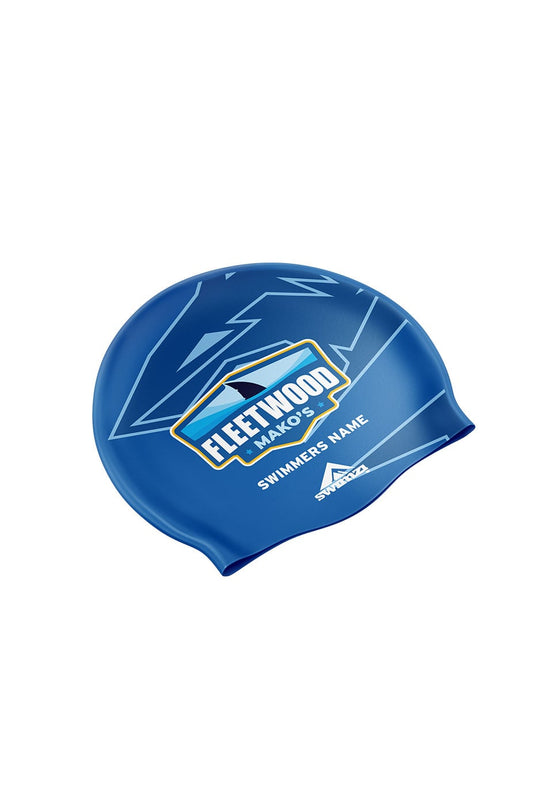 Unisex Club Swim Cap - Silicone Suede image 0