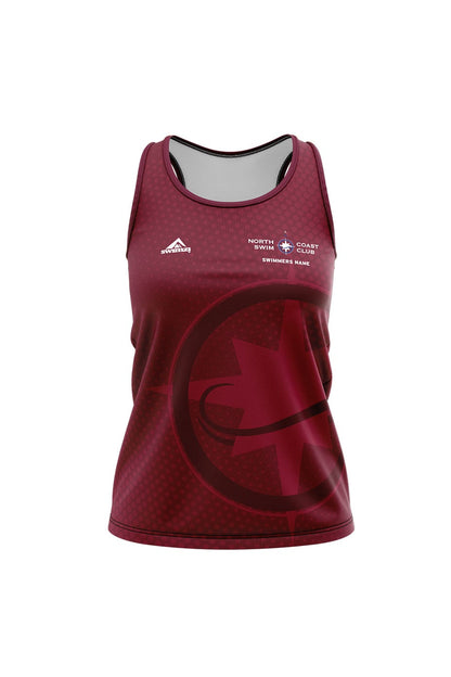 North Coast Swim Club Kids Female Sports Vest image 0