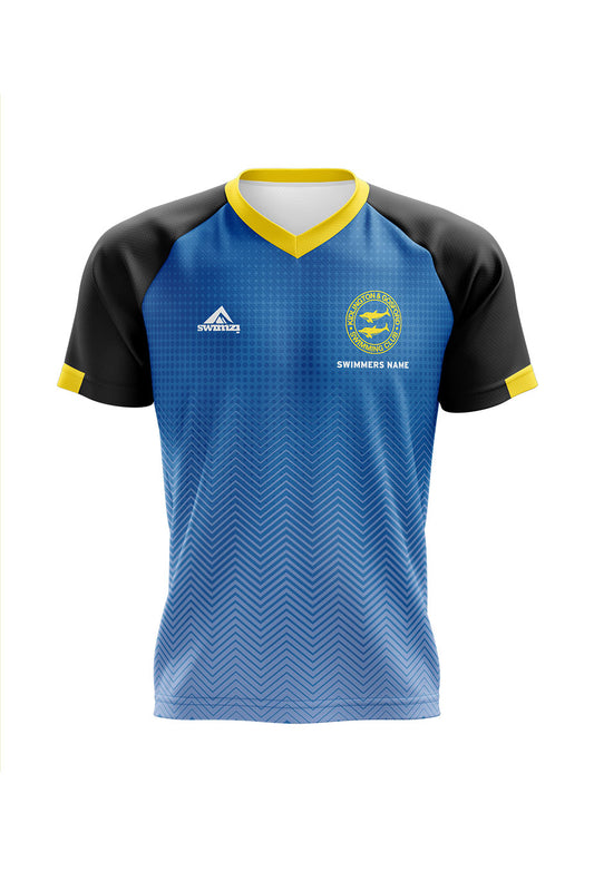 Kidlington and Gosford Masters SC Adult Unisex Club Shirt - V-Neck image 0