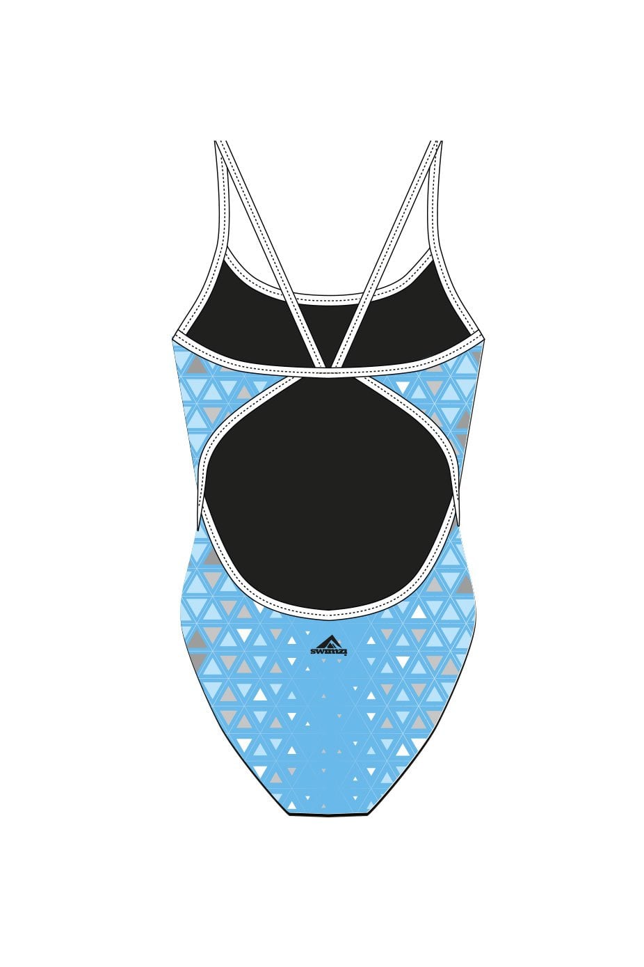Retford & District Lifesavers Adult Female Thinstrap Swimsuit image 1
