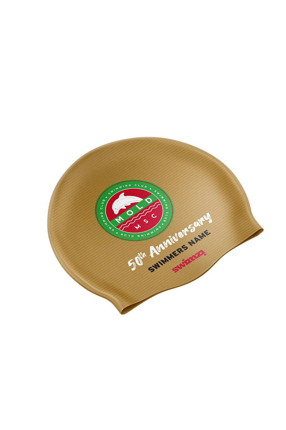 Unisex Club Swim Cap - Silicone Suede - 50th Anniversary image 0