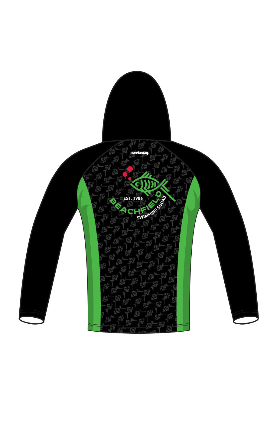 Beachfield SC Adult Unisex Zipped Performance Hoodie image 1