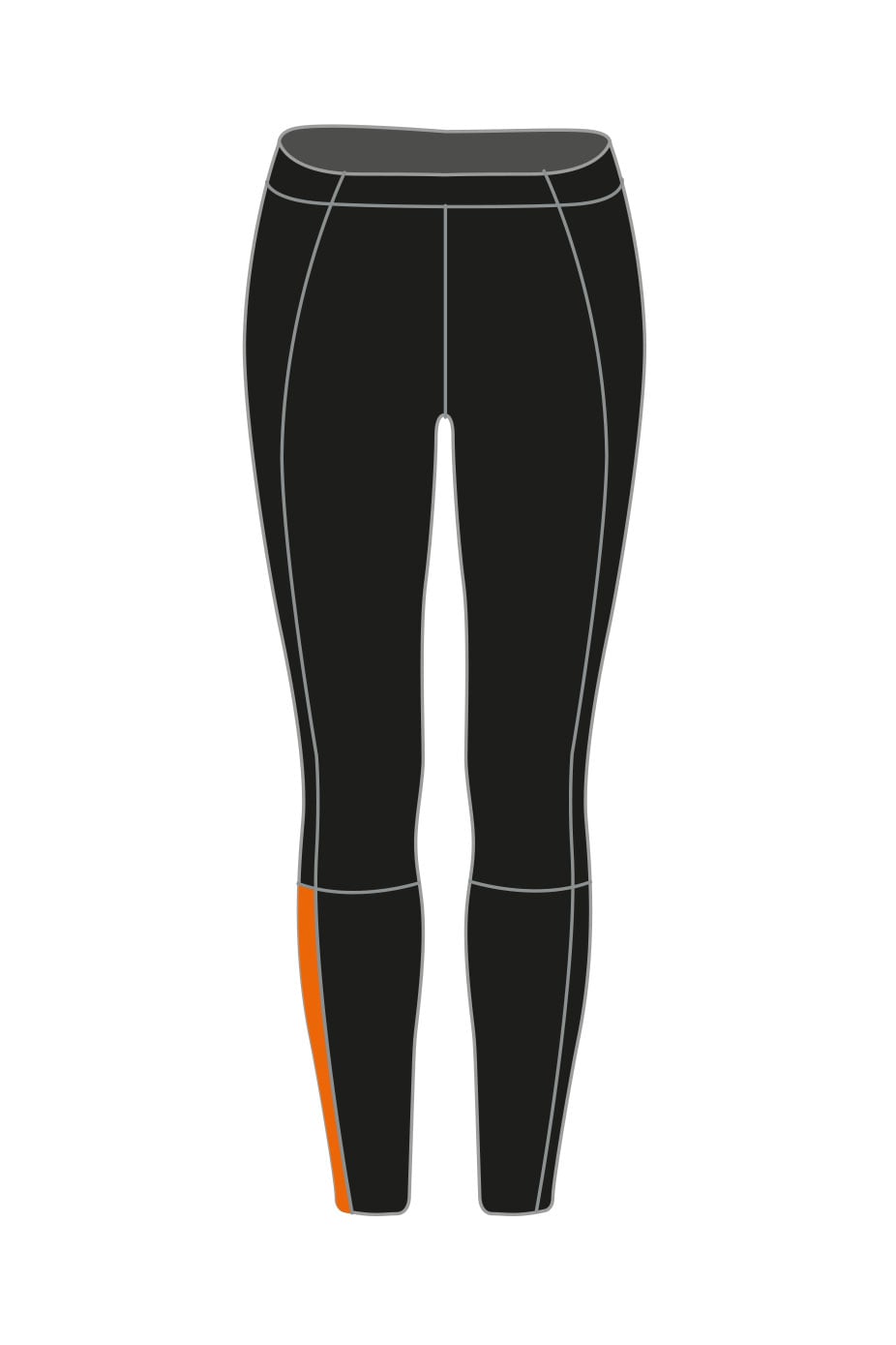 Leiston & District SC Adult Female Compression Leggings image 0