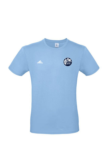 First Strokes Adult Unisex Cotton Tee - Sky Blue image 0