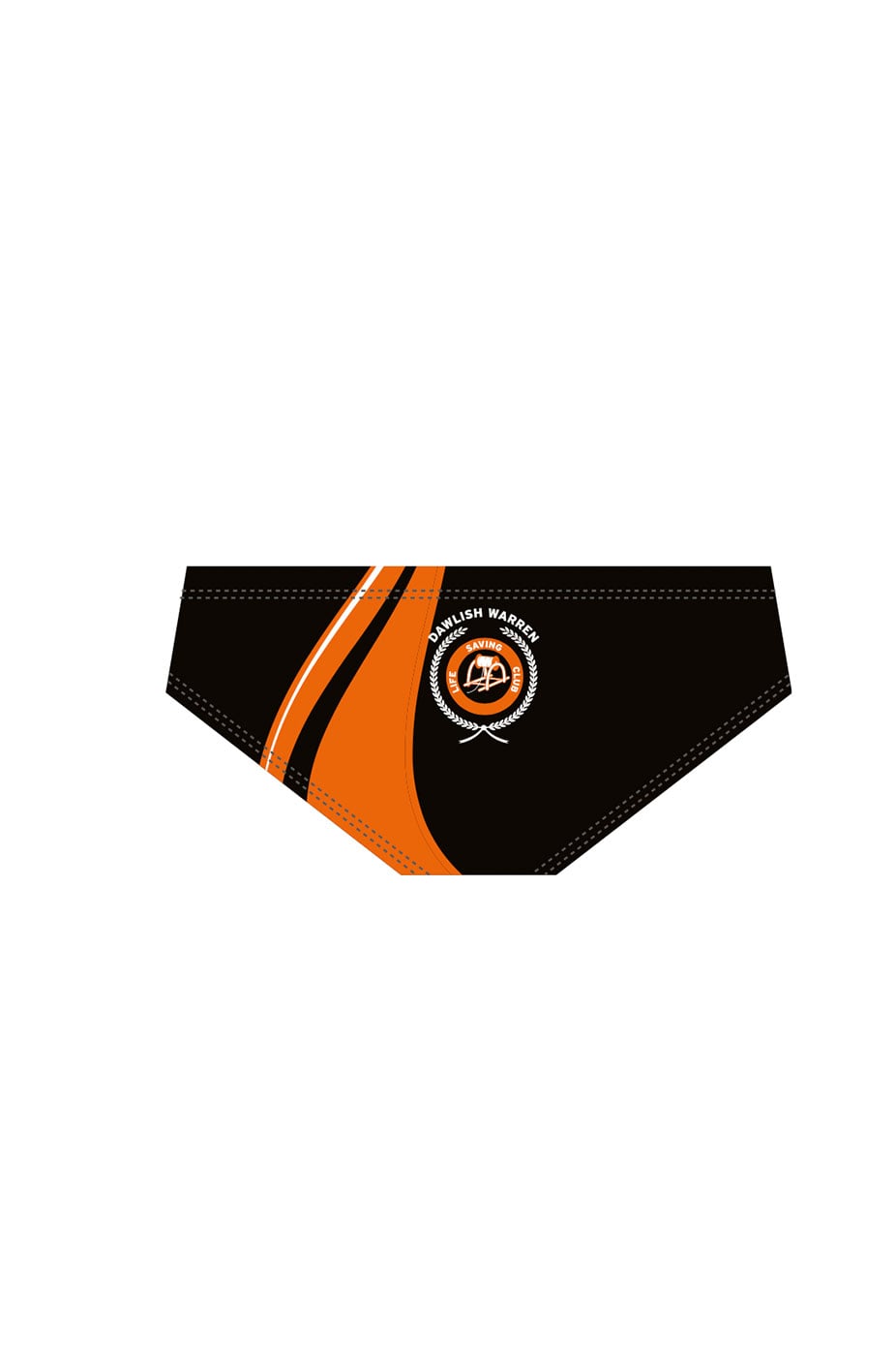 Dawlish Warren LSC Adult Male Black 5cm Slip image 1