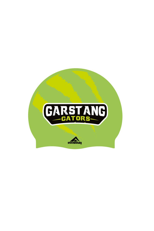 Unisex Club Swim Cap - Silicone Suede - Green image 0
