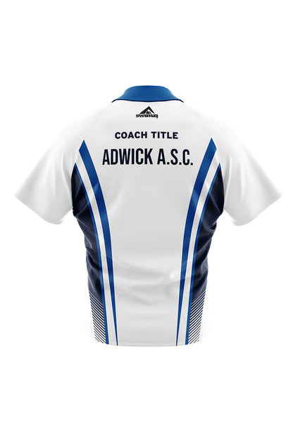 Adwick SC Adult Unisex Coach Shirt - Polo Neck image 1