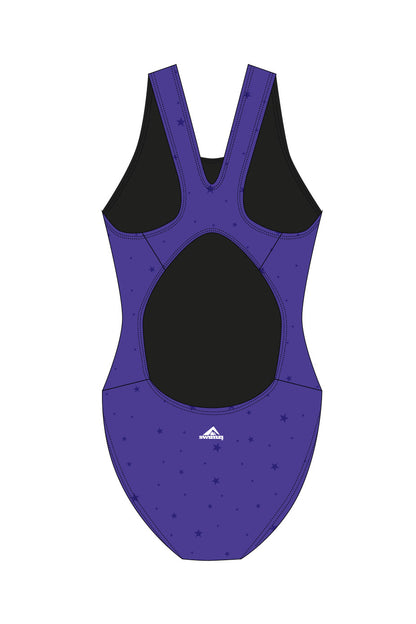South Yorkshire Swans Artistic Swimming Club Adult Female Broadstrap Swimsuit image 1