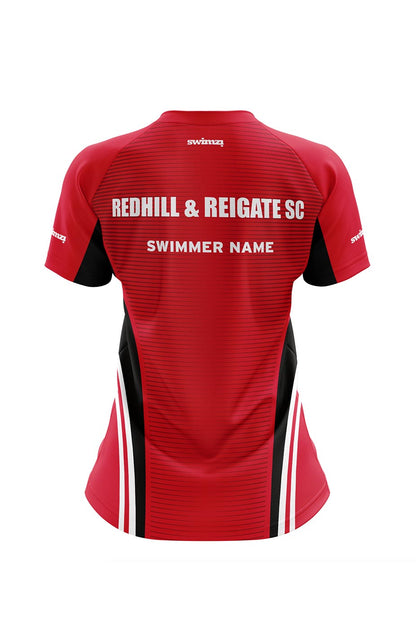 Redhill & Reigate SC Adult Female Polyester Club Shirt - V-Neck image 1
