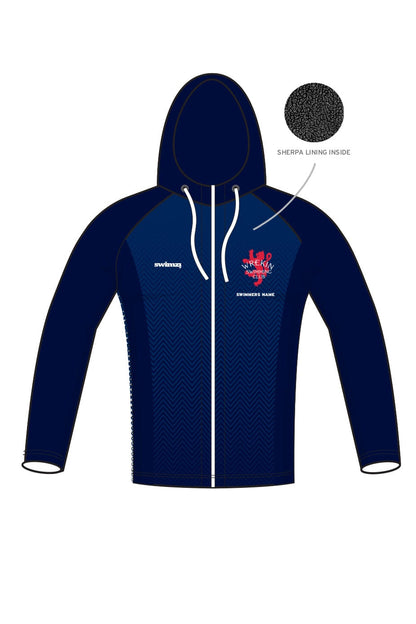 Wrekin SC Kids Unisex Winter Zipped Performance Hoodie image 0