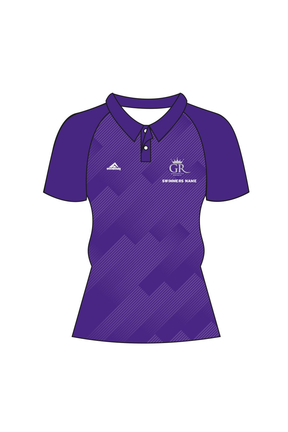 Greenwich Royals SC Adult Female Racing Shirt - Polo Neck image 0