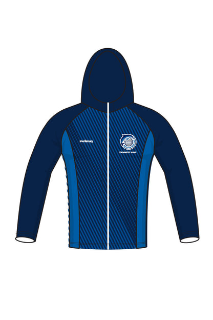 Bicester Blue Fins SC Adult Unisex Zipped Performance Hoodie image 0