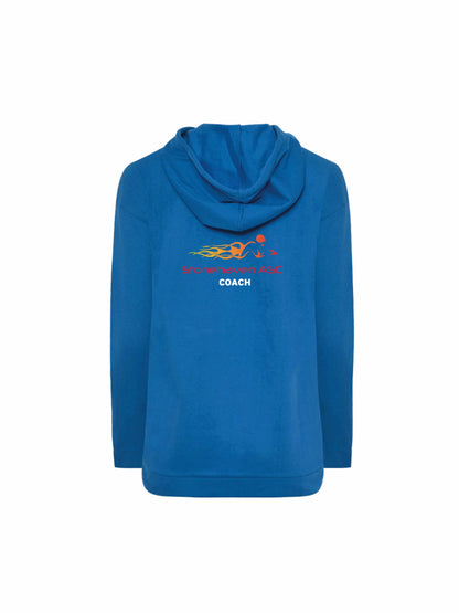 Stonehaven ASC Adult Unisex Coach Cotton Zipped Hoodie - Sapphire image 1