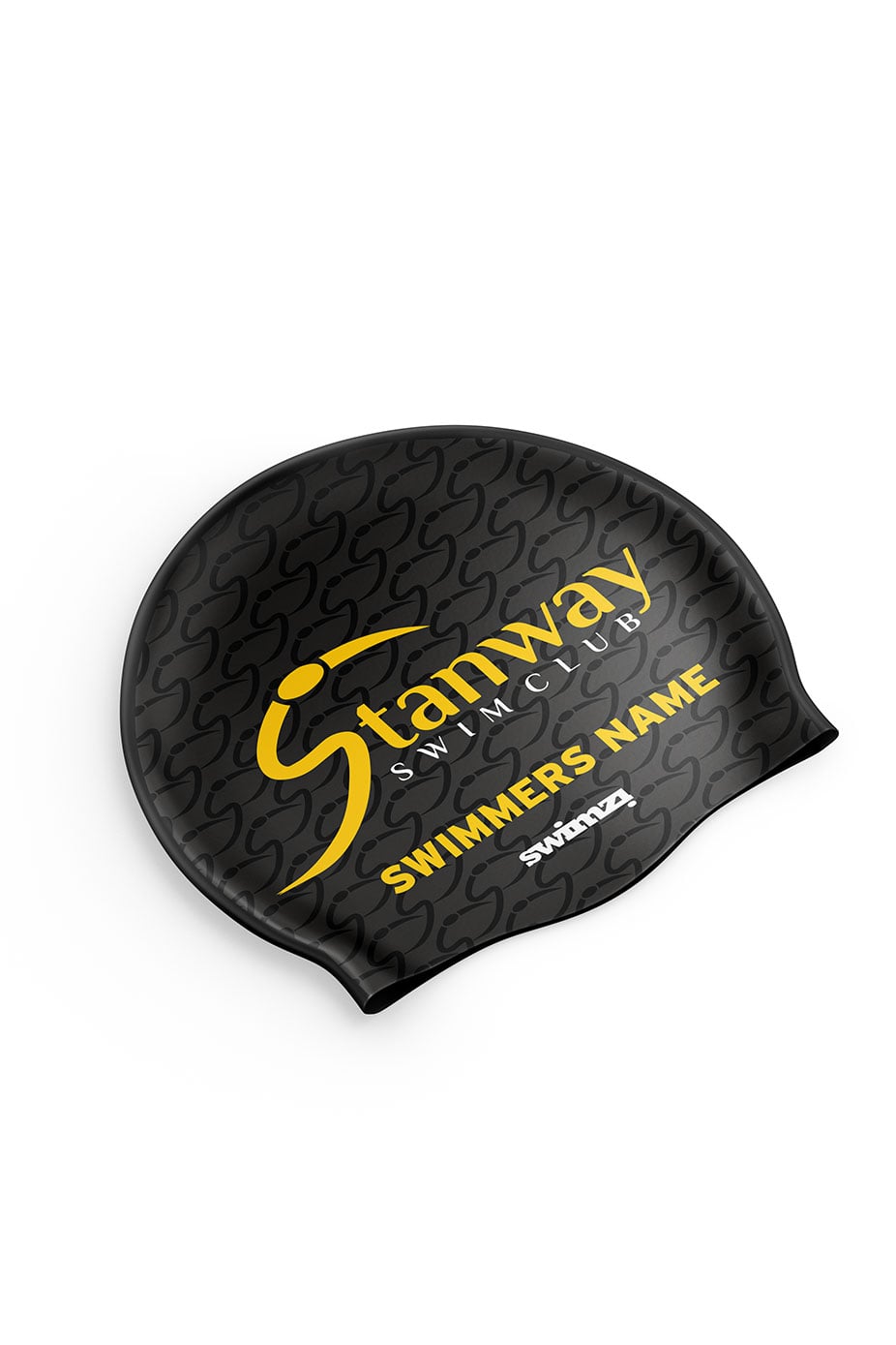 Unisex Club Swim Cap - Silicone Suede image 0