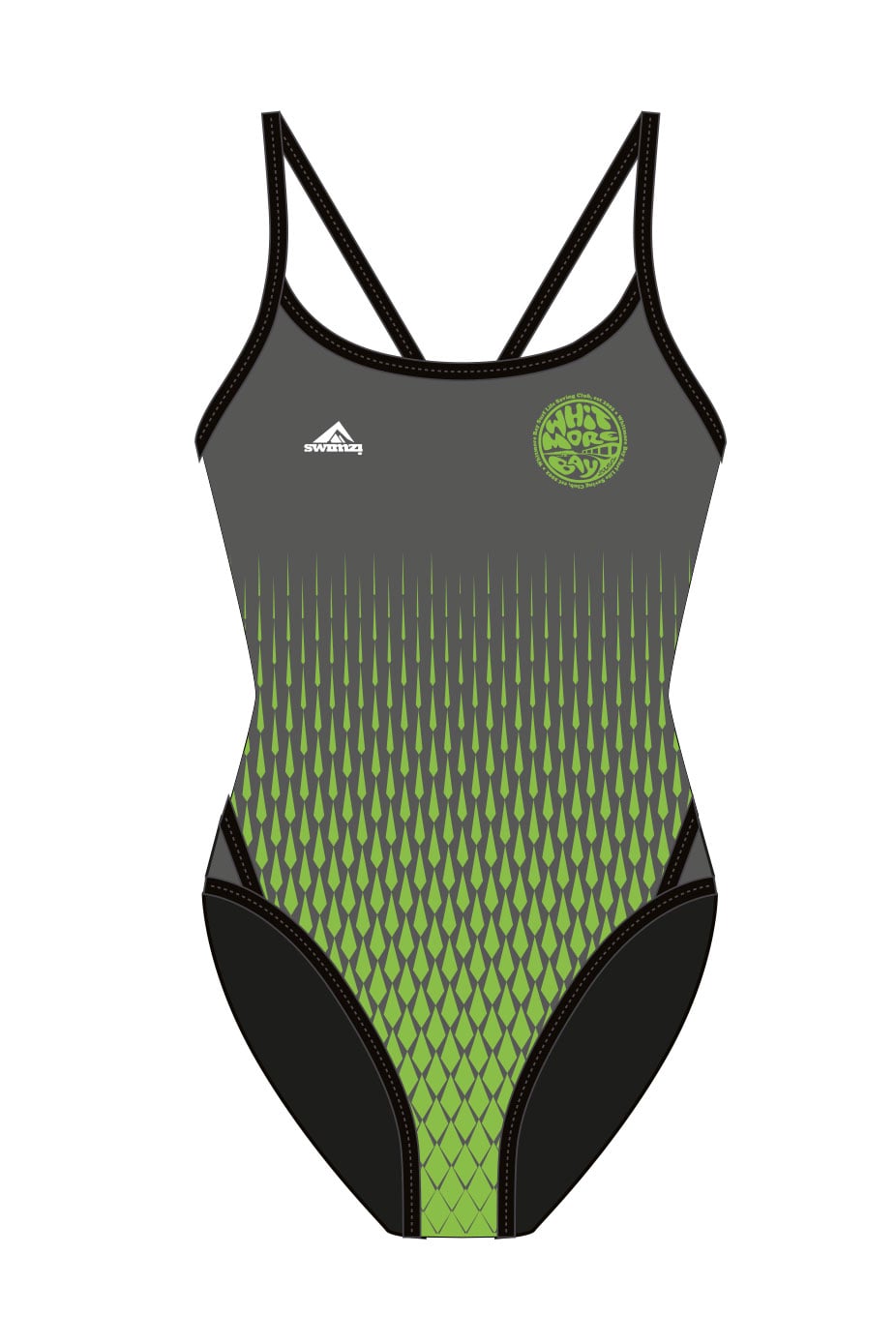 Whitmore Bay SLSC Adult Female Thinstrap Swimsuit image 0