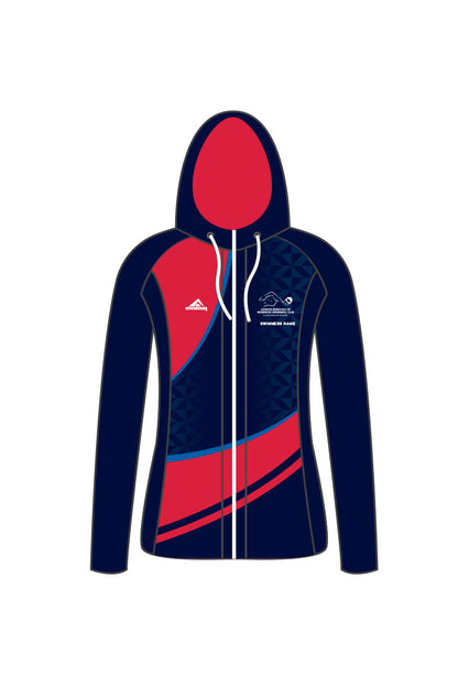 London Borough of Redbridge SC Kids Female Zipped Performance Hoodie image 0