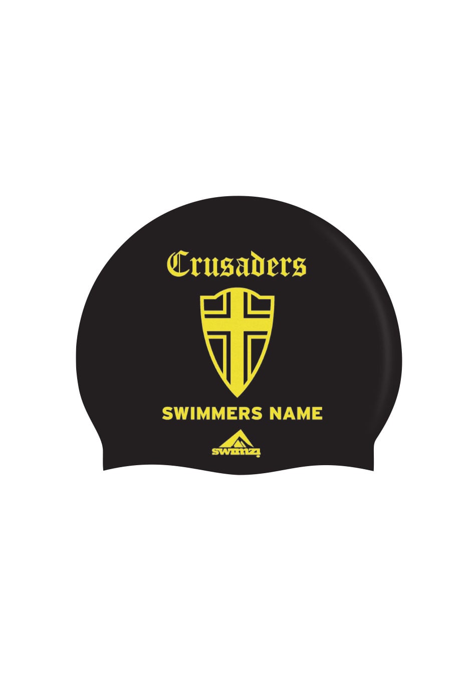 Silicone Suede Swim Cap image 0