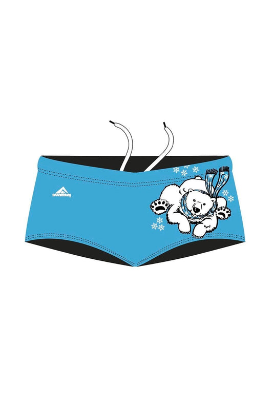 Polar Bear Challenge Adult Male Polar Bear 15cm Trunks - Blue image 0