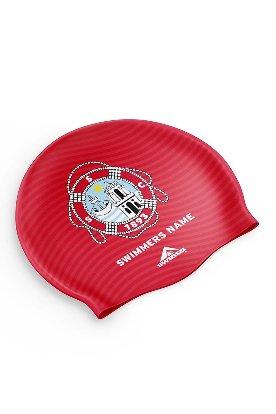 Unisex Club Swim Cap - Silicone Suede image 0