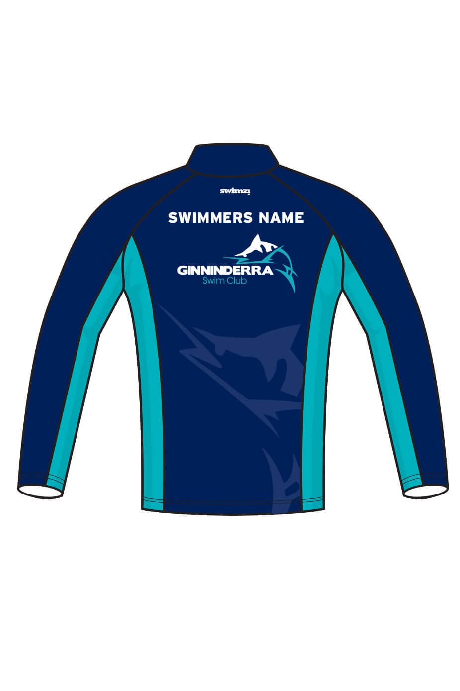 Ginninderra Swim Club Adult Unisex Tracksuit Top image 1