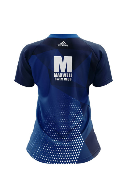 Maxwell SC Adult Female Club Shirt - V-Neck image 1