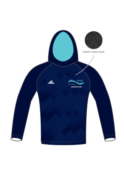 Aqua-Mania Swim School Adult Unisex Winter Pullover Performance Hoodie image 0