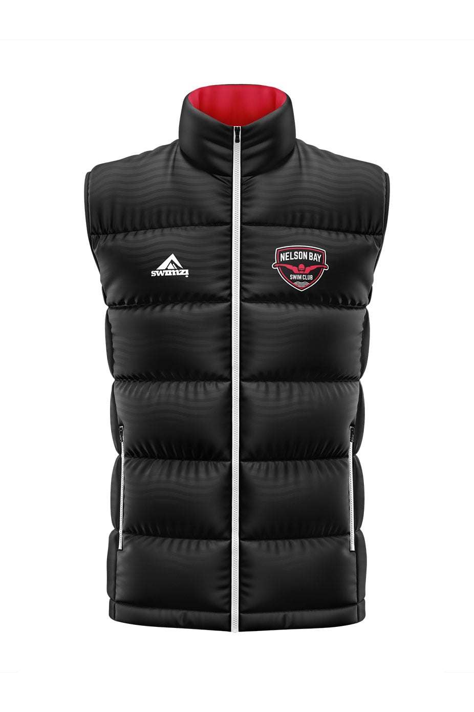 Nelson Bay Swim Club Adult Unisex Reversible Gilet image 1
