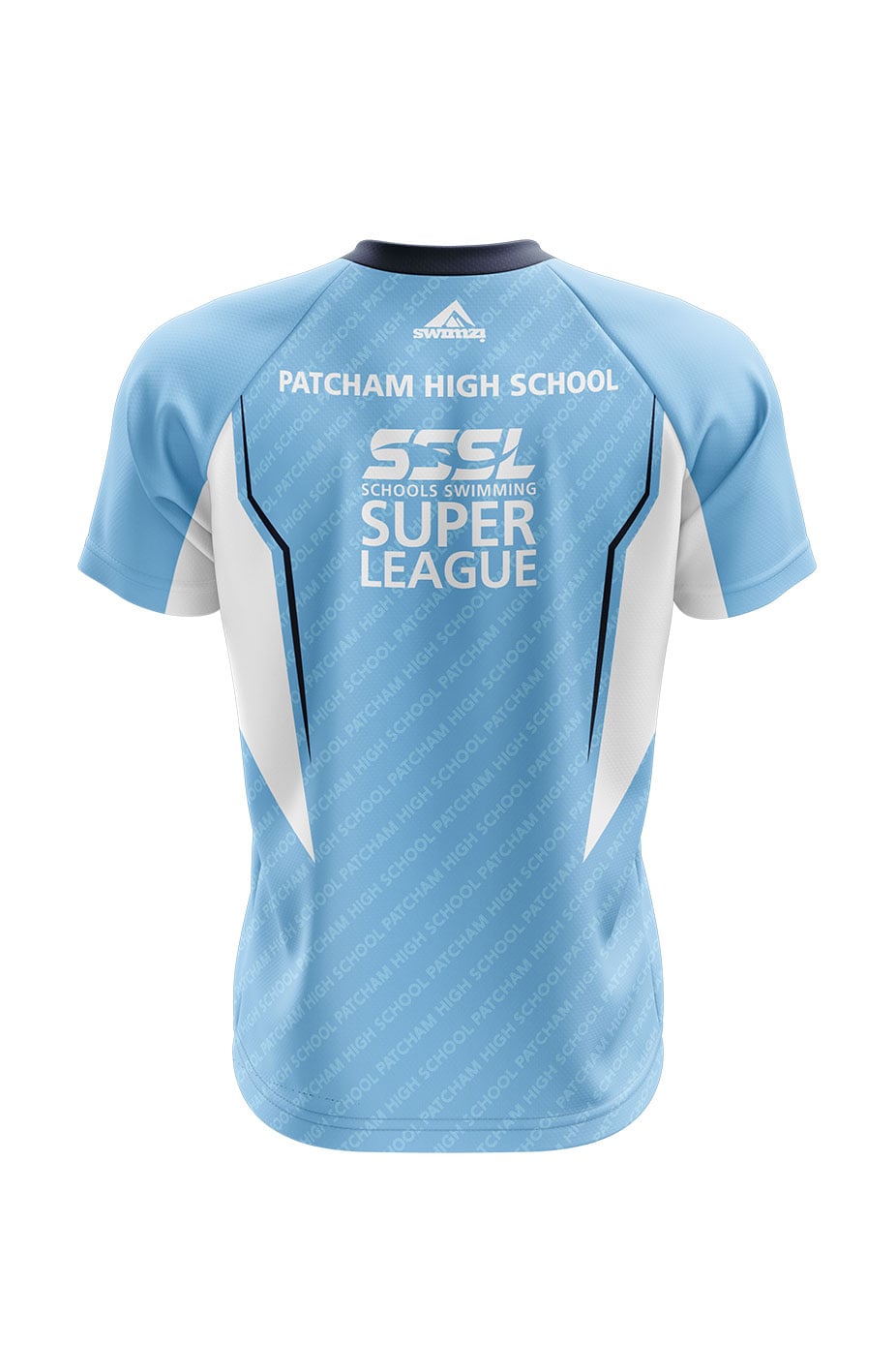 Schools Swimming Super League Adult Unisex Patcham High School Club Shirt - V-Neck image 1