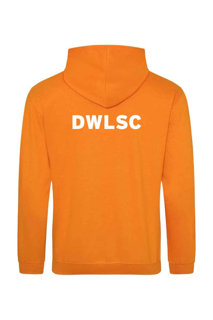 Dawlish Warren LSC Adult Unisex Orange Cotton Pullover Hoodie image 1