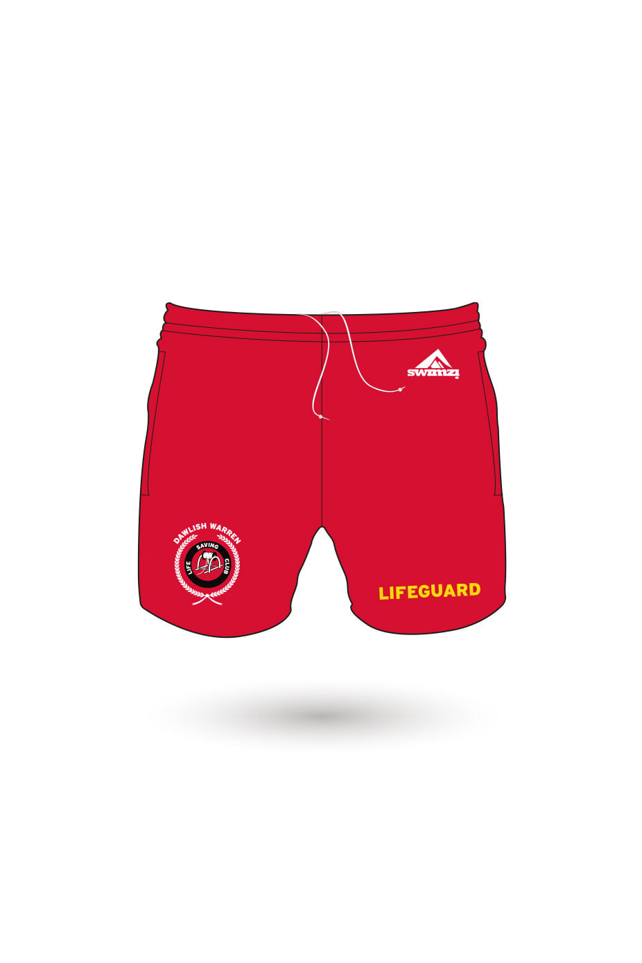 Dawlish Warren LSC Adult Female Lifeguard Sports Shorts image 0