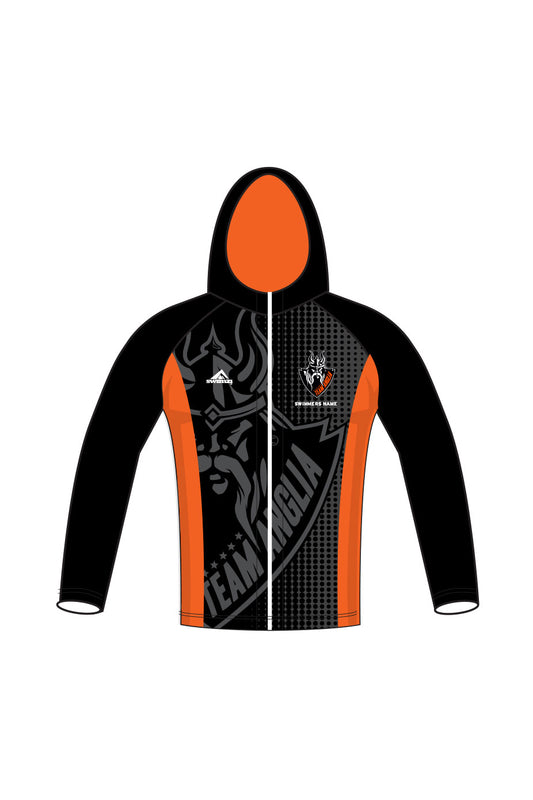 Team Anglia Masters Kids Unisex Zipped Performance Hoodie image 0