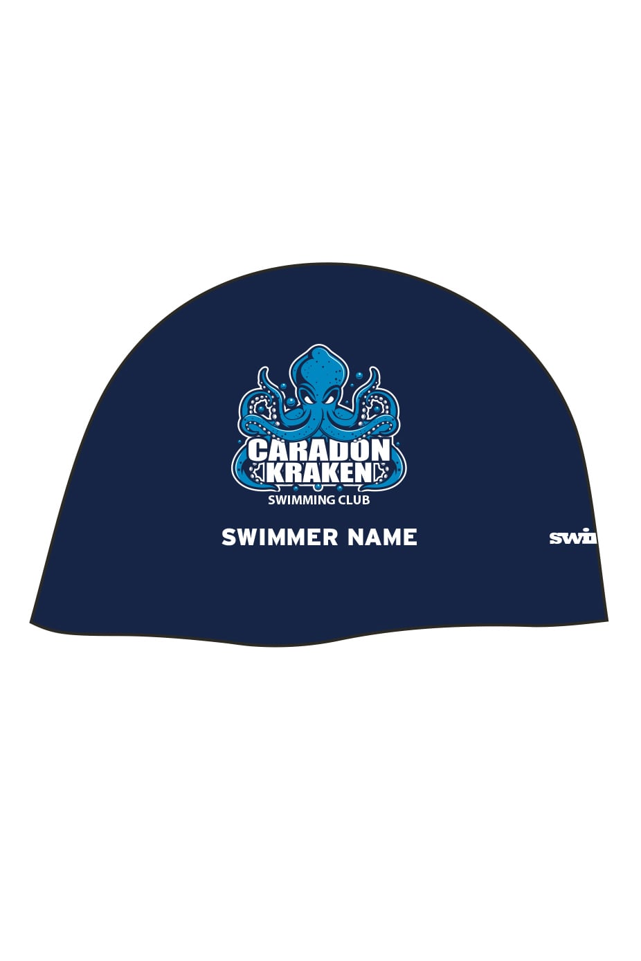 Racing Dome Swim Cap  - Silicone Suede image 0