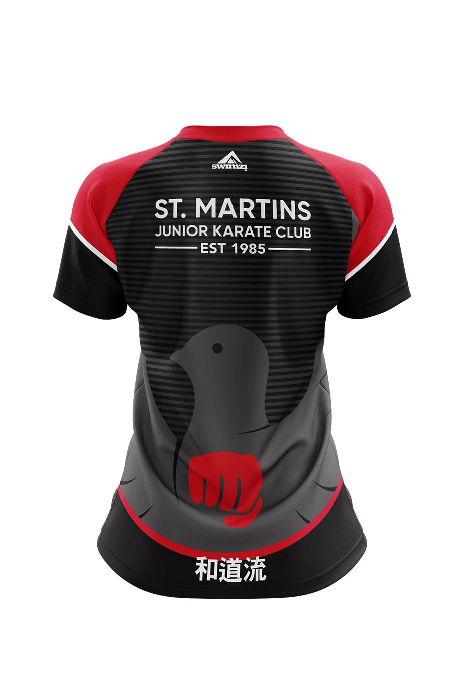 St Martins Karate Club Adult Female Club Shirt - V-Neck - Lower Grades image 1