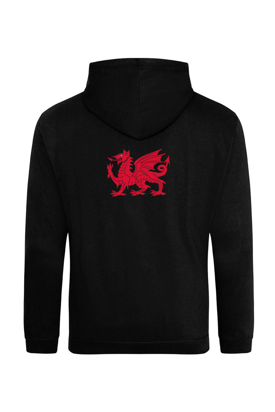Chirk SC Adult Unisex Cotton Pullover Hoodie - Black image 1