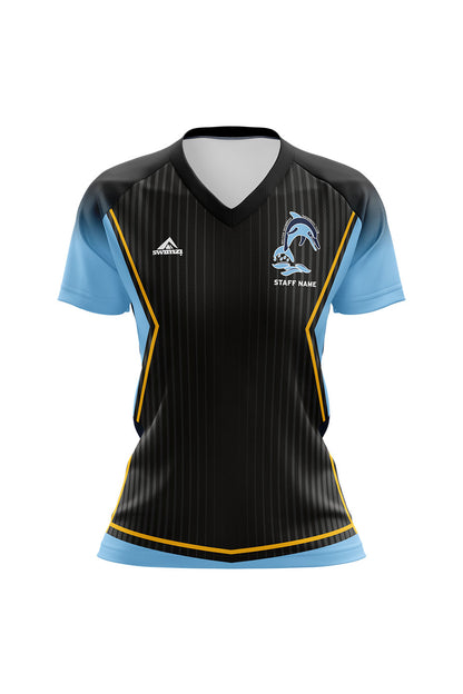 Melton Mowbray SC Adult Female Coach Shirt - V-Neck image 0