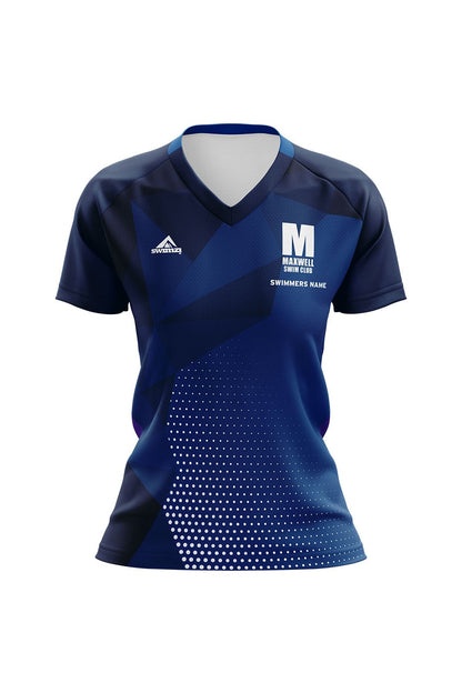 Maxwell SC Kids Female Club Shirt - V-Neck image 0