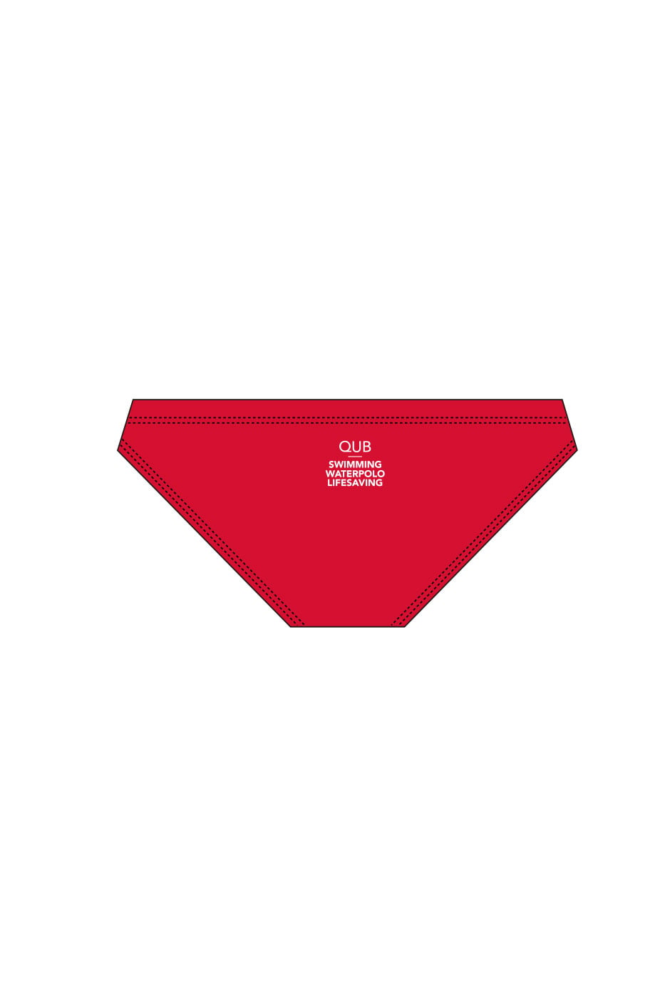 QUB Swimming Waterpolo and Lifesaving Club Adult Male 5cm Slip image 1