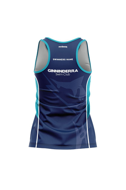 Ginninderra Swim Club Adult Female Sports Vest image 1