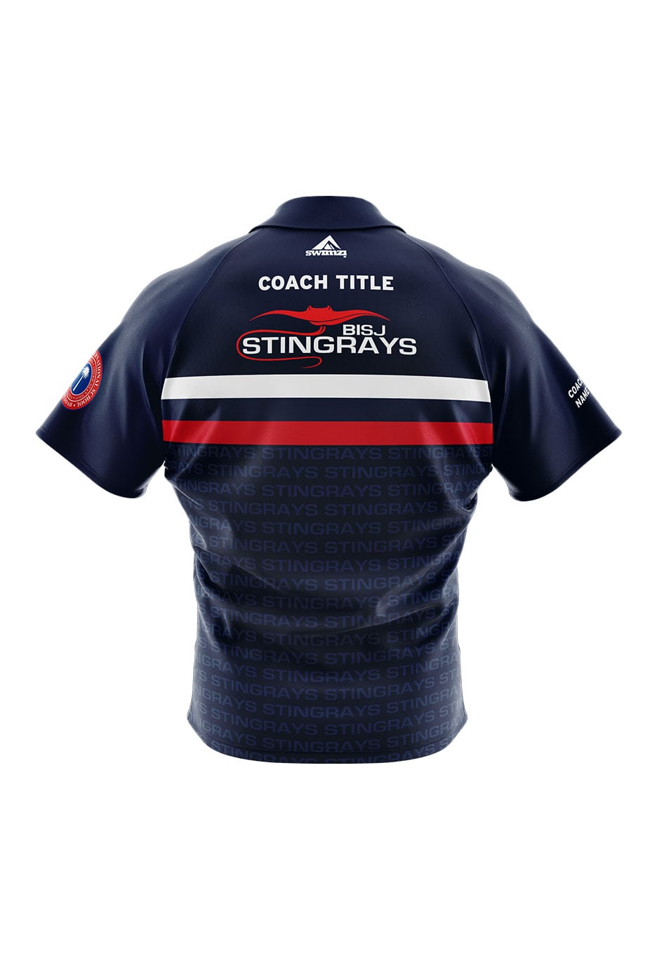 The British International School of Jeddah Stingrays Adult Unisex Coach Shirt - Polo Neck image 1