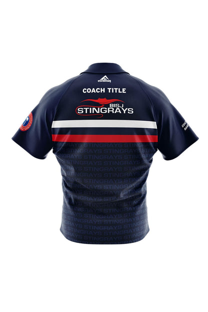 The British International School of Jeddah Stingrays Adult Unisex Coach Shirt - Polo Neck image 1