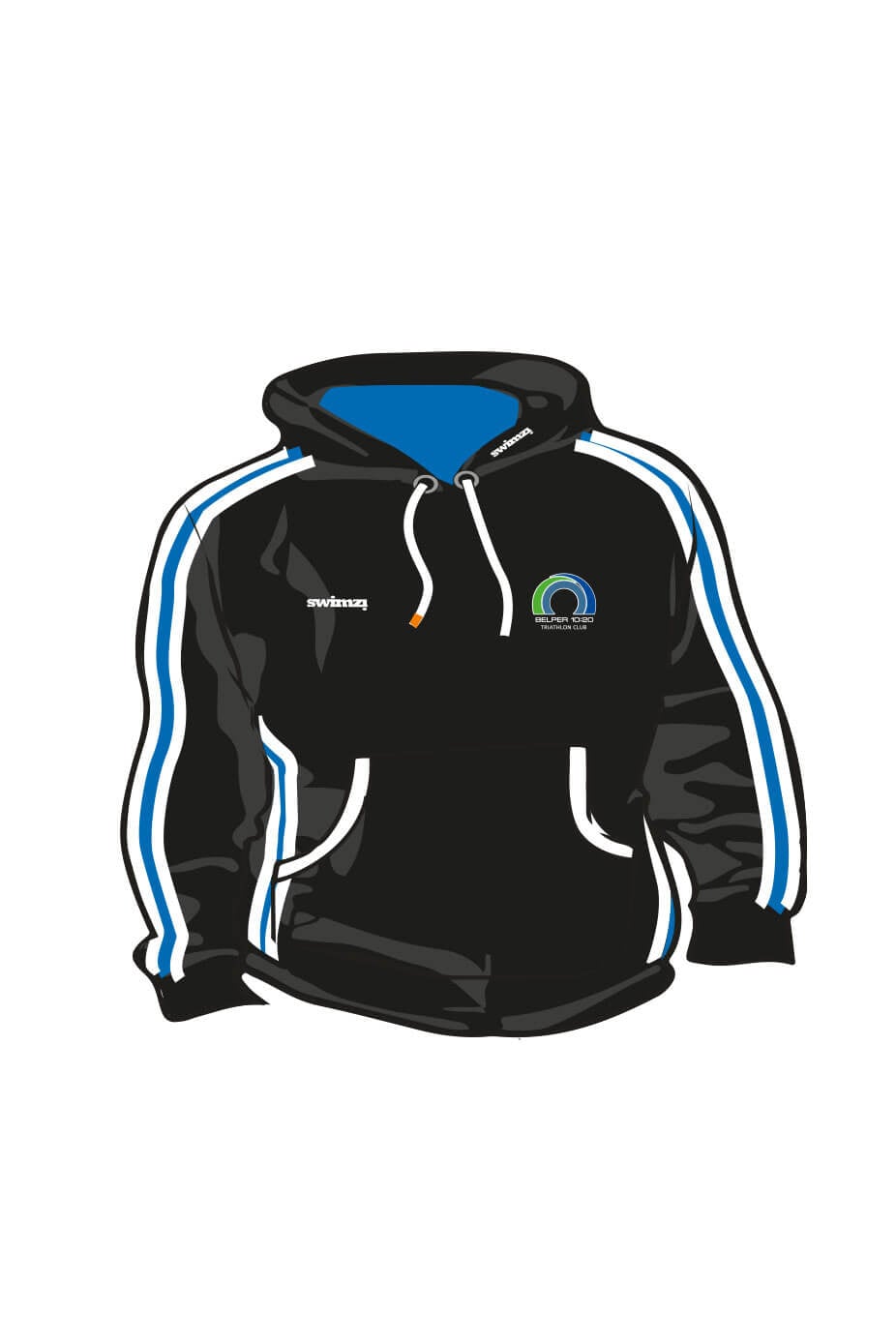 Belper Triathlon Club Adult Unisex Sweat Pullover Hoodie image 0