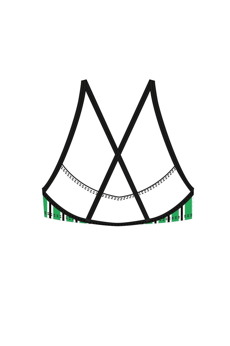 Portreath Surf Lifesaving Club Adult Female Bikini Top image 1