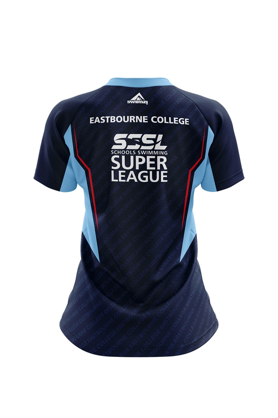 Schools Swimming Super League Adult Female Eastbourne College Club Shirt - V-Neck image 1