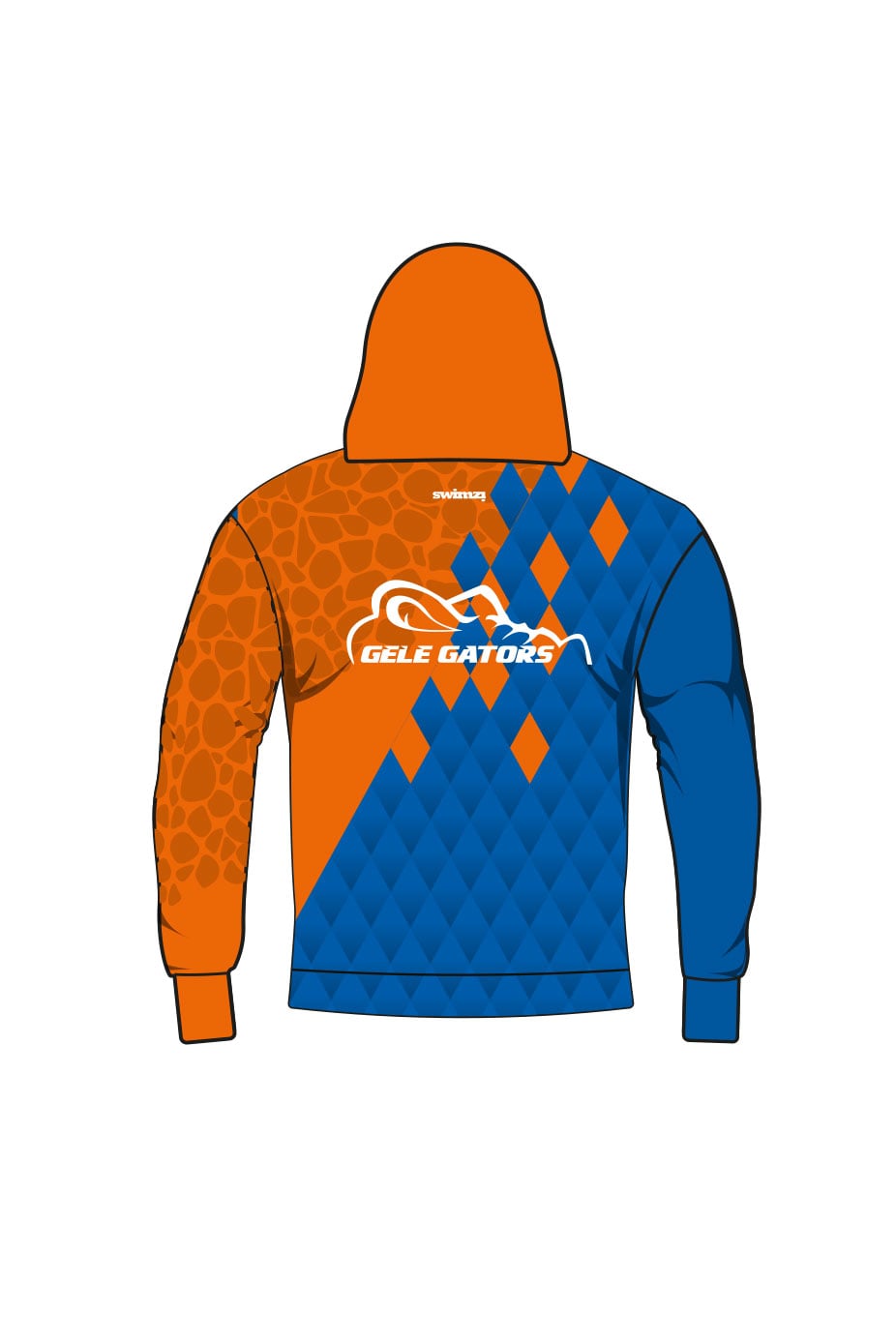 Gele Gators SC Adult Unisex Pullover Performance Hoodie image 1